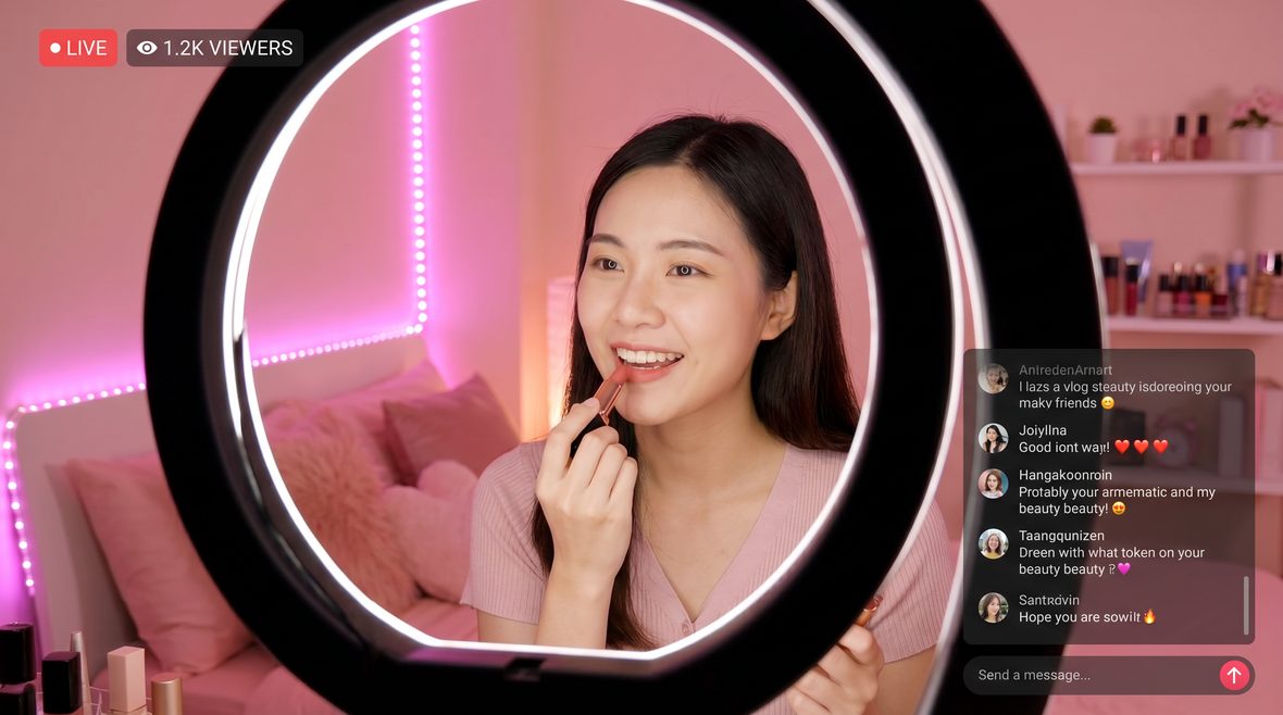 17c一起草美妆vlog视频